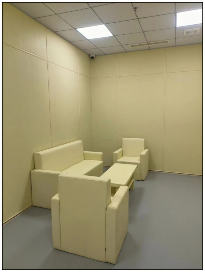 黑龍江牡丹江某機關單位留置談話審訊室軟包墻面