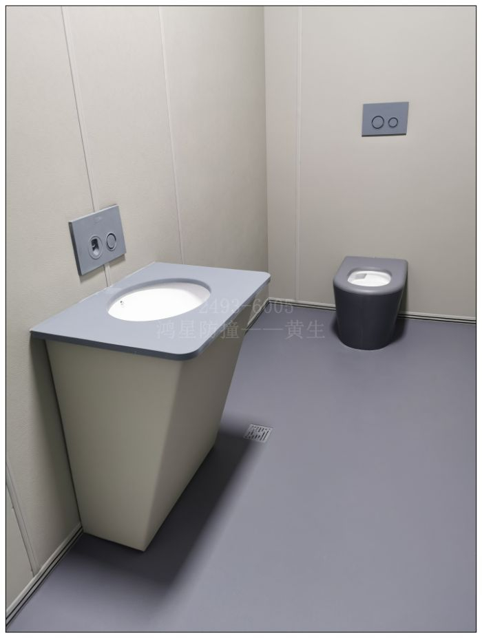 留置審訊辦案場(chǎng)所防撞馬桶洗手池硅膠潔具