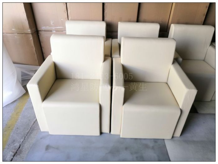 留置談話室防撞軟包沙發椅