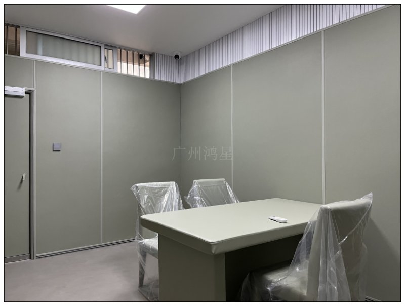 紀(jì)委留置談話室防撞墻面軟包聚乙烯納米棉